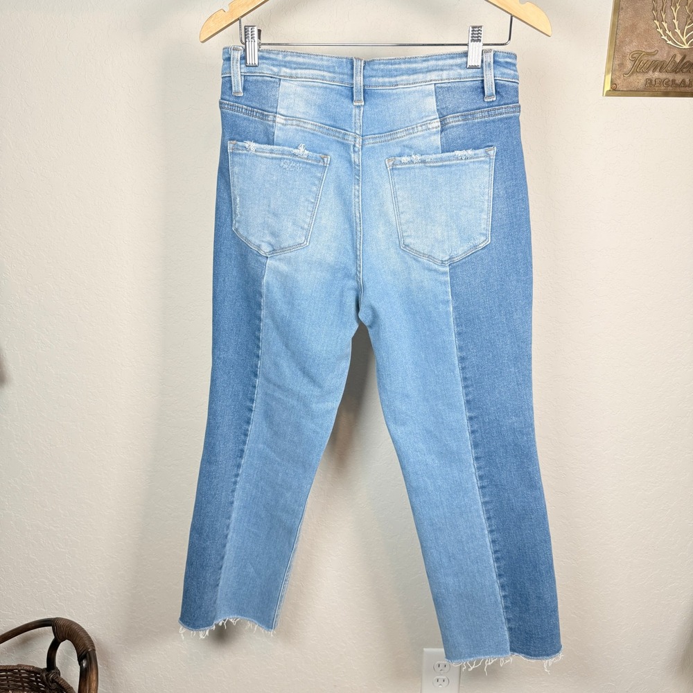 Flying Monkey Womens Two Tone Patchwork Straight … - image 7